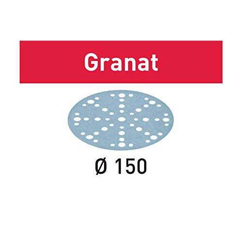 Festool 575156 80 그릿 GRANAT 6 샌더, 10X