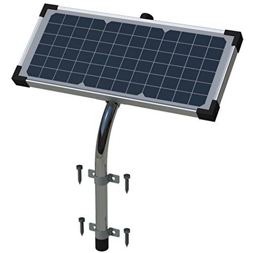 고스트 Controls AXDP 프리미엄 10 와트 단결정 태양광 패널 자동 게이트 오프너 시스템