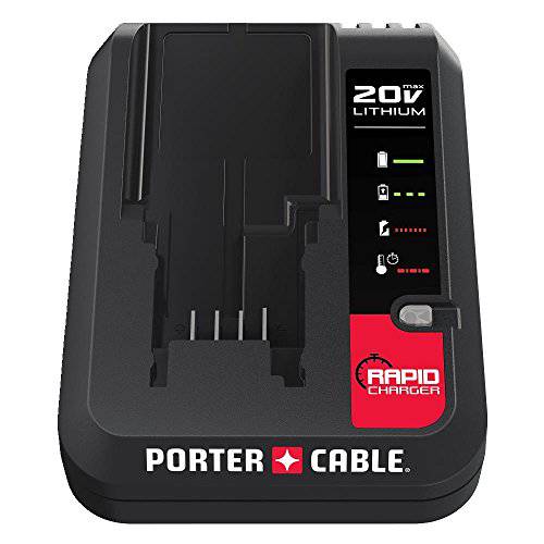 PORTER-CABLE 20V 맥스 배터리 충전기 PCC692L