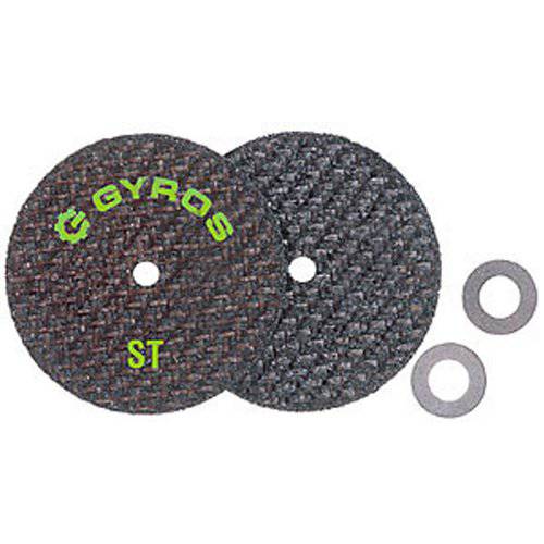 Gyros St 11-42502 유리섬유 한층더강화된 Cut Off 휠, 2-1/ 2-Inch 직경, 2-Pack