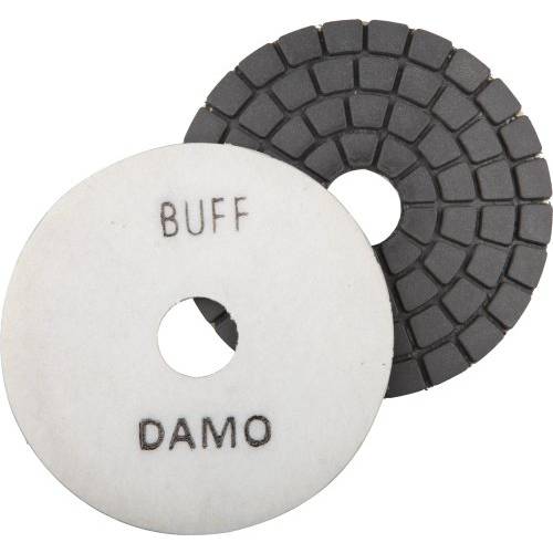 DAMO 4 블랙 다이아몬드 Buff 패드 대리석무늬,마블 폴리싱& 글레이즈/ Final 버핑브러쉬 패드
