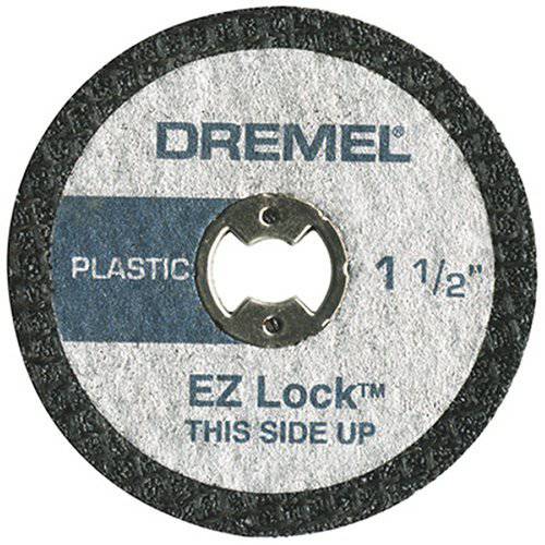 Dremel EZ476 1 1/ 2-Inch EZ 잠금 로터리툴 Cut-Off 휠  플라스틱 - 5 팩