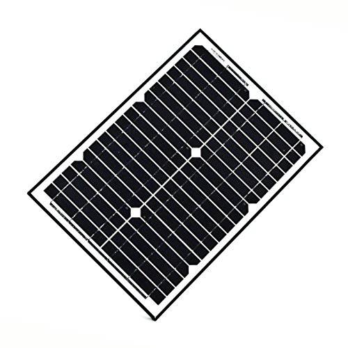 ALEKO SP20W24V 20 와트 24 볼트 단결정 태양광 패널 게이트 오프너 수영장 가든 차도,도로,길