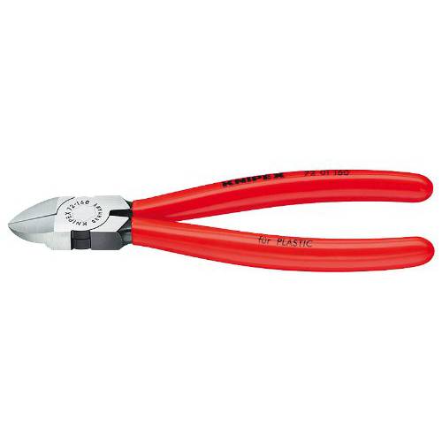 KNIPEX Tools - 대각선 플러시 커터 Plastics (7201160)