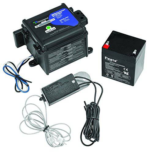 Tekonsha 50-85-325 Shur-Set III Breakaway 시스템 LED 테스트 미터, 배터리, 스위치 and 충전기