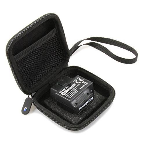 CASEMATIX 차량용 and 오토 미니 운반 케이스 호환가능한 BlueDriver 블루투스 프로페셔널 OBDII OBD2 스캔 툴 모니터
