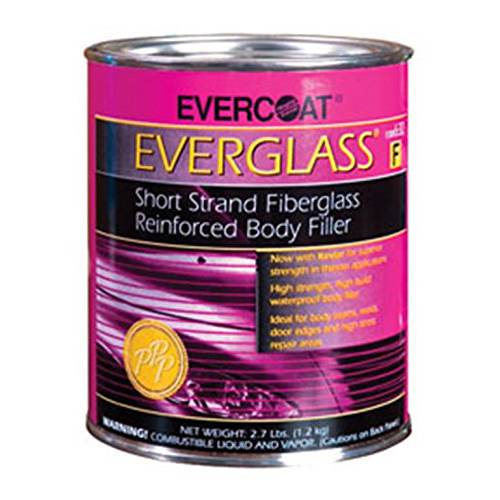 Fibreglass Evercoat 632 Everglass 숏 Strand 파이버 한층더강화된 필러 - Quart