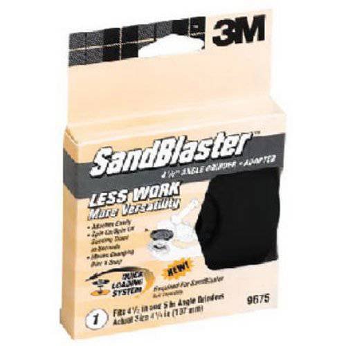 3M SandBlaster 4.5-in 앵글 그라인더 퀵 Loading 어댑터 (9675)