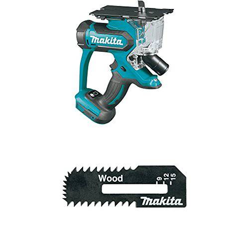 Makita XDS01Z 18V LXT Lithium-Ion 무선 Cut-Out 톱, 툴 Only B-49703 건식벽체 Cut-Out 톱날 (2 팩)