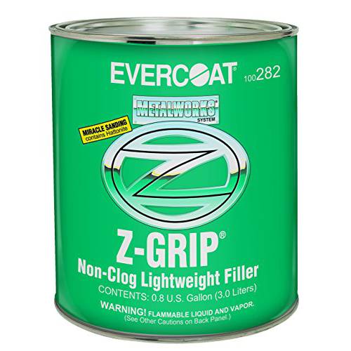 Evercoat 282 Z-Grip Non-Clog 경량 필러 - 갤런 (블루 크림 hardener 포함)