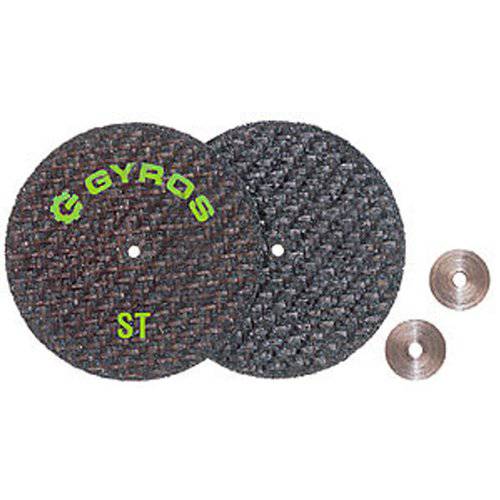 Gyros St 11-42002 유리섬유 한층더강화된 Cut Off 휠, 2-Inch 직경, 2-Pack