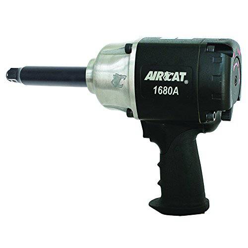 AirCat 3/ 4 in. X 6 in. Xtreme 듀티 Extended Impac (1680-6-A), 블랙, 미디엄