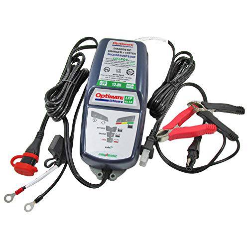 Tecmate  최적화 리튬 4s 5A, 10-Step 12.8V/ 13.2V 5A 배터리 절약 Charger-Tester-maintainer