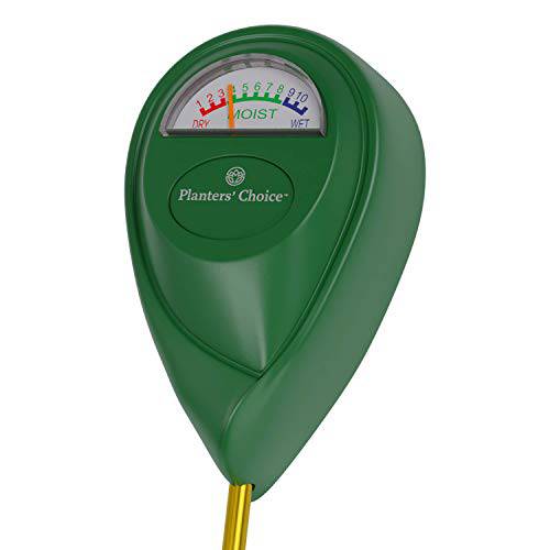 Planters’ 초이스 토양수분측정기 테스터 - No 배터리 필수 : 습도계 식물 케어 - 원예 툴