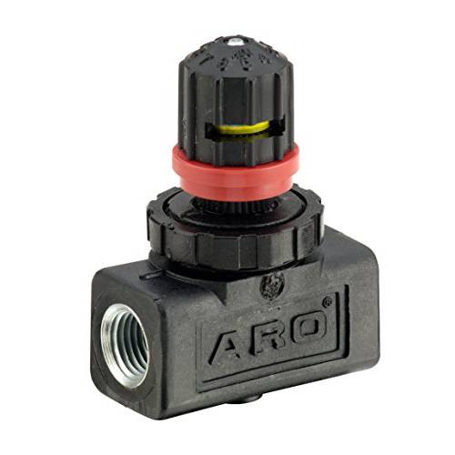 ARO 104104-F02 인라인 Flow 컨트롤 밸브, 1/ 4 NPT