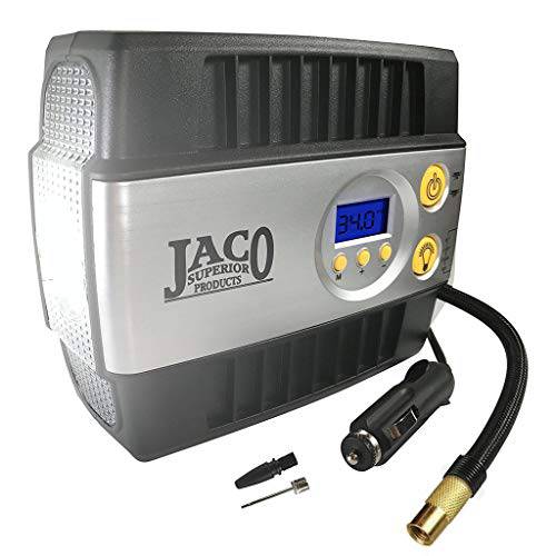 JACO SmartPro 디지털 타이어공기주입기 - 100 PSI 12V Advanced 휴대용 에어컴프레셔, 콤프레샤 타이어 펌프