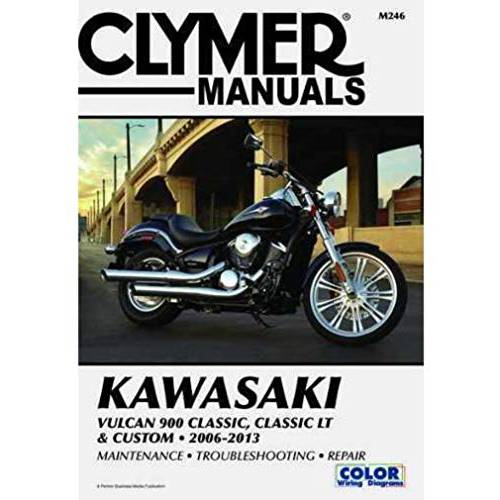 Clymer  가와사키 불카누스 900 클래식, 클래식 LT&  커스텀 (2006-2013) (53036)
