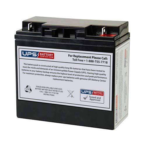 UPSBatteryCenter 12V 18Ah NB 호환가능한 교체용 배터리 The Generac XG10000E 발전기