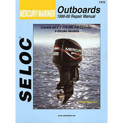 Sierra International Seloc 수동 18-01416 머큐리/ Mariner 계신 수리 1990-2000 2.5-275 HP 1-6 실린더 2 Stroke 모델