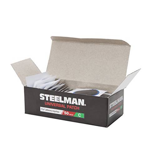 Steelman JSRG6 1-3/ 4-Inch 범용 타이어 수리 패치, 박스 of 50