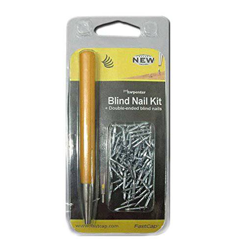 FastCap BLINDNAIL1XKIT Double-ended 1-inch x 5/ 8-inch 블라인드 네일 키트, 80 네일