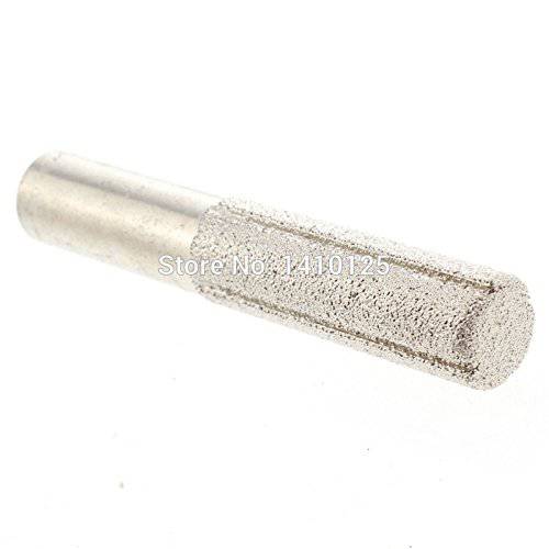 JINGLING 13.3mm Cylindrical 다이아몬드 라우터비트 실린더 프로파일 휠 Brazed 생크 1/ 2 툴 Stone