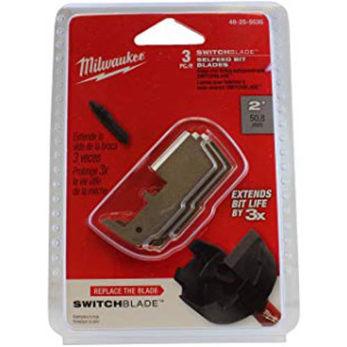 Milwaukee 48-25-5535 2-Inch Switchblade 3 블레이드 교체용 키트