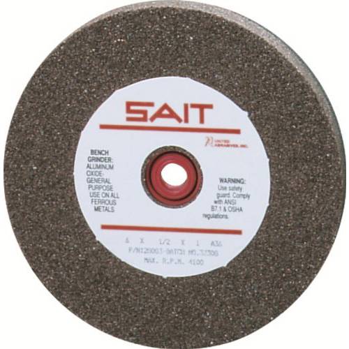United Abrasives-SAIT 28114 7 by 1 by 1 GC80 벤치 그라인딩 휠 Vitrified, 1-Pack