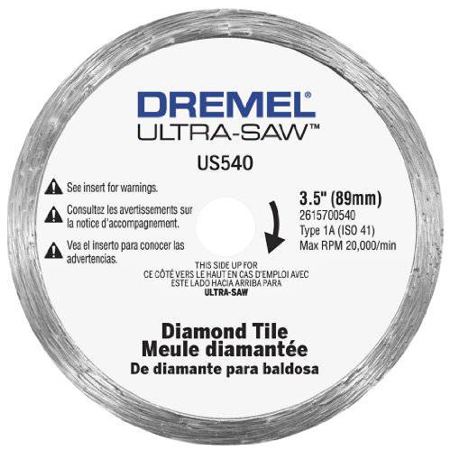 Dremel US540-01 Ultra-Saw 3.5-Inch 타일 다이아몬드 블레이드