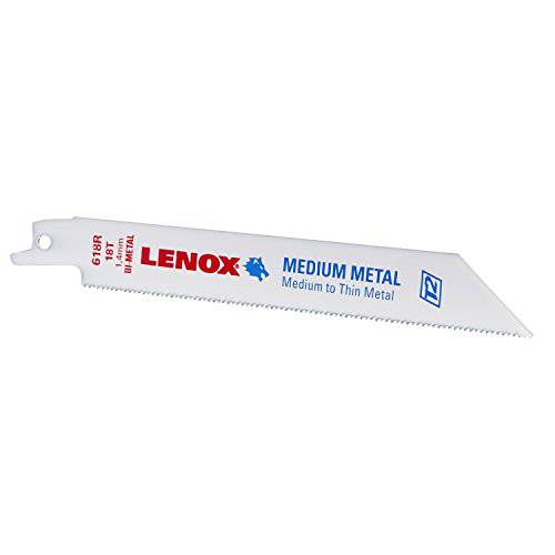 LENOX 툴 컷소 날,칼날, 메탈 커팅, 6-Inch, 18TPI, 25-Pack (20529-B618R)