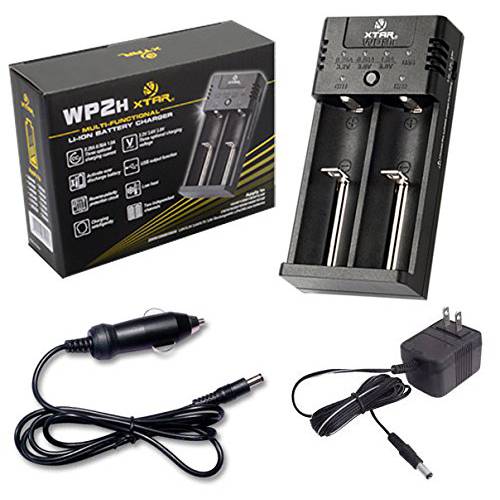 XTAR WP2H 인텔리전트 Li-ion/ LiFePO4 배터리 충전기