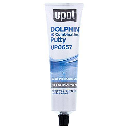 U-POL PRODUCTS Dolphin 1K 콤비네이션 바디 필러 퍼티 - 200 Gram 튜브