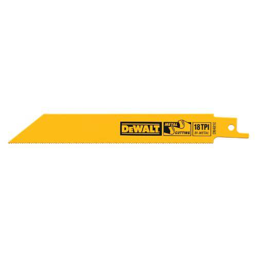 DEWALT DW4810 4-Inch 18 TPI 스트레이트 후면 Bi-Metal 컷소 블레이드 (5-Pack)
