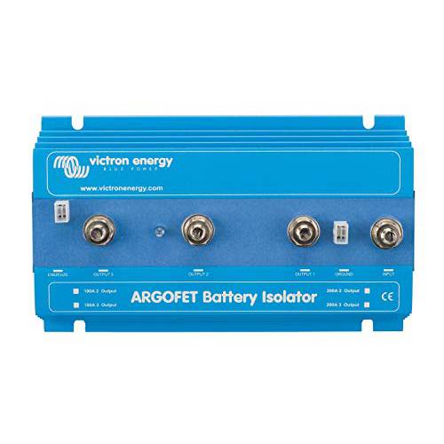 Victron Energy Argo FET 배터리 Isolators 200-2AC (2 배터리 200 앰프)