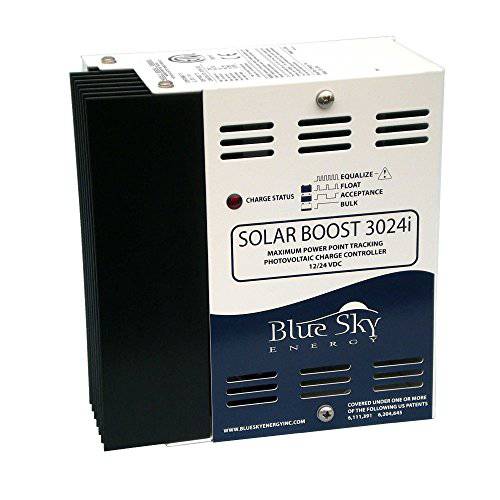 Blue Sky Energy  태양광 부스트 SB3024iL MPPT 충전 컨트롤러 30A/ 40A, 12V/ 24V, 듀얼 배터리 or DC Load 20A