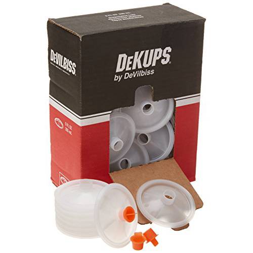 Devilbiss DeKups 일회용 뚜껑 fits 24/ 34 oz. DeKups (32 뚜껑 per 박스)