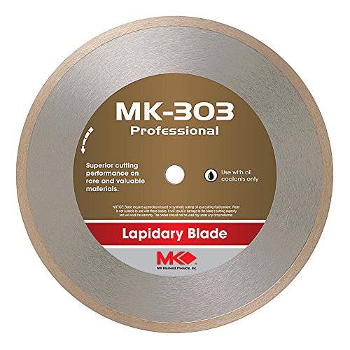 MK Diamond 153694 MK303 Wet 커팅 보석세공인 다이아몬드 블레이드, 8-Inch
