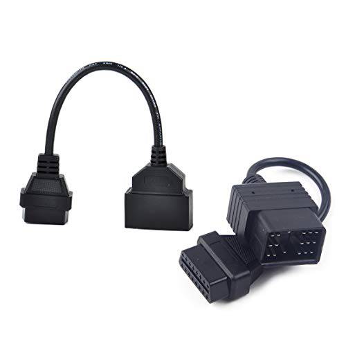 CITALL 22-Pin to 16-Pin and 17-Pin to 16-Pin OBD1 to OBD2 진단 어댑터 연결 케이블 호환 토요타