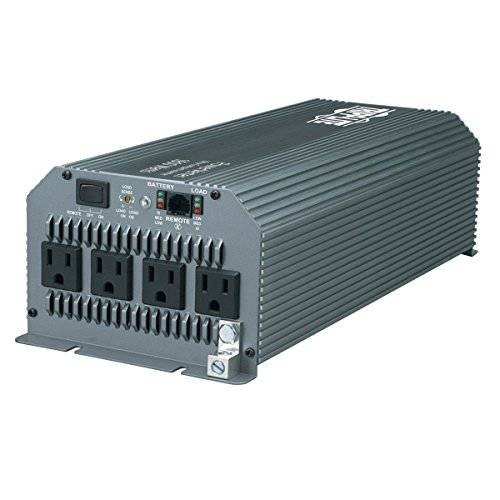 Tripp Lite  파워 컴팩트 인버터, 3000W, 12VDC, 120V, (2) 5-15R (2) 5-20R, 4-Outlets RVs, 트럭, 함대 차량&  응급시 차량 (PV3000HF)