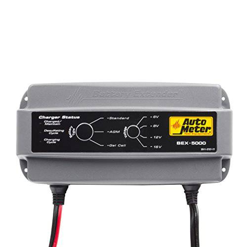 AutoMeter BEX-5000 배터리 확장기 6/ 8/ 12/ 16V 5 앰프 배터리 확장기