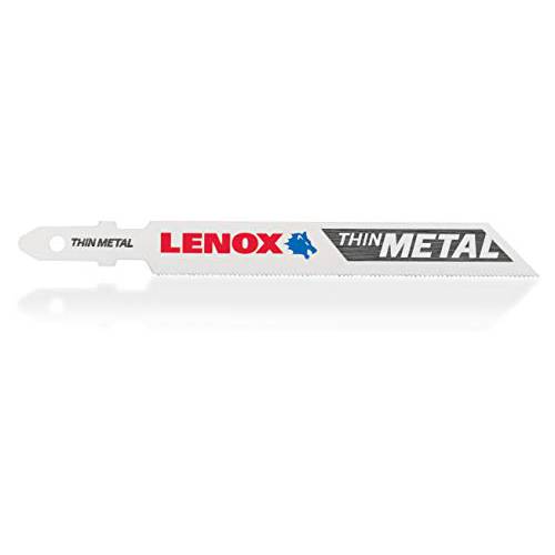 LENOX 툴 1991572 T-Shank Thin 메탈 커팅 직소, 직쏘 블레이드, 3 5/ 8 x 3/ 8 24 TPI, 5 팩
