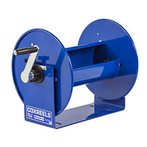 Coxreels 112-3-50 컴팩트 핸드 크랭크 호스 릴, 4, 000 PSI, Holds 3/ 8 x 50’ Length 호스, 호스 Not 포함, 블루