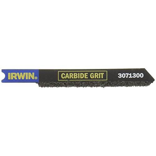 IRWIN 3071300 U 생크 3 카바이드 그릿 직소, 직쏘 블레이드