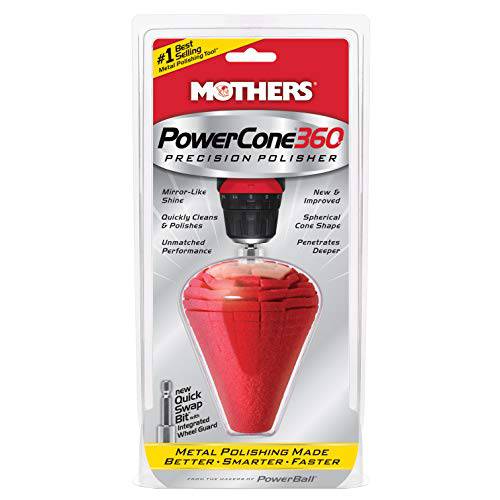 Mothers 05146 PowerCone 360 메탈 폴리싱 툴 싱글 유닛