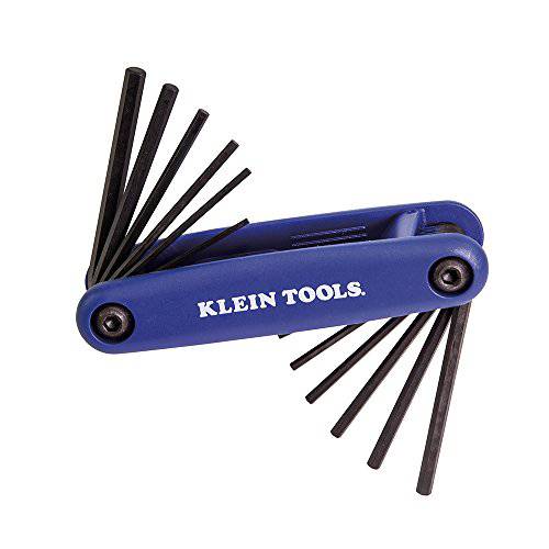 Klein Tools 70573 Grip-It 12 키 육각 세트 - 인치/ 매트릭