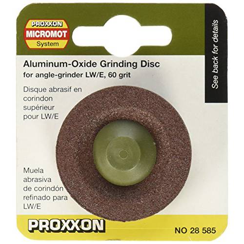 Proxxon 28585 Aluminum-Oxide 그라인딩 디스크 LHW/ E, 60 그릿