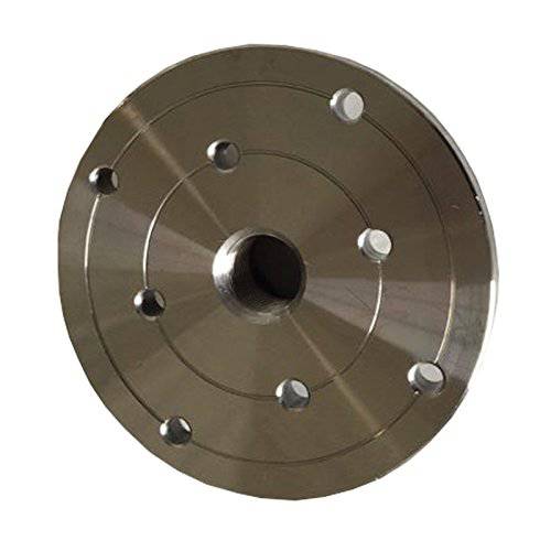 PSI Woodworking CF4J 선반 페이스플레이트 1 x 8 tpi Spindle, 4 Without Screwchuck