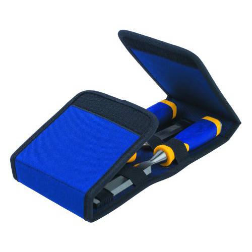 IRWIN - GID-286106 Marples 치즐 세트 지갑, 3-Piece (1768781) 블루