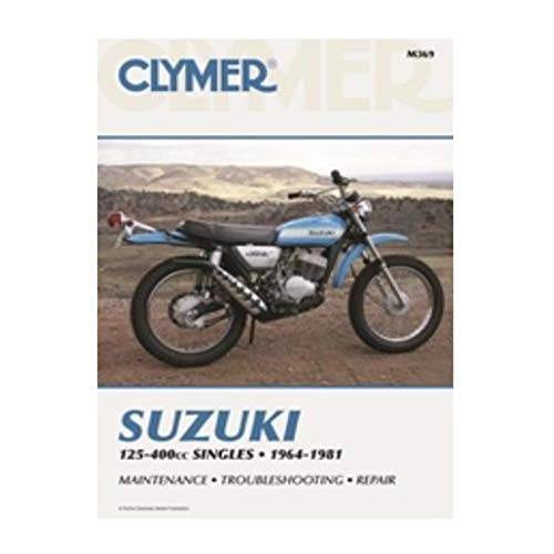 Clymer  수리 수동 스즈키 125-400 싱글 64-81