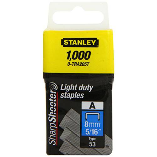 Stanley - Light-Duty Staple 8Mm (1000) 0-Tra205T